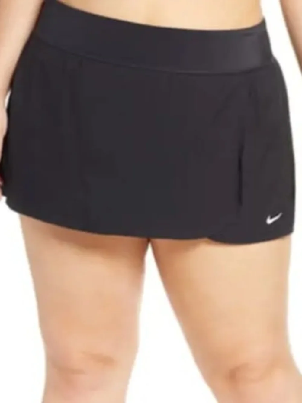NIKE Women's Black Swim Board Skirt 2X